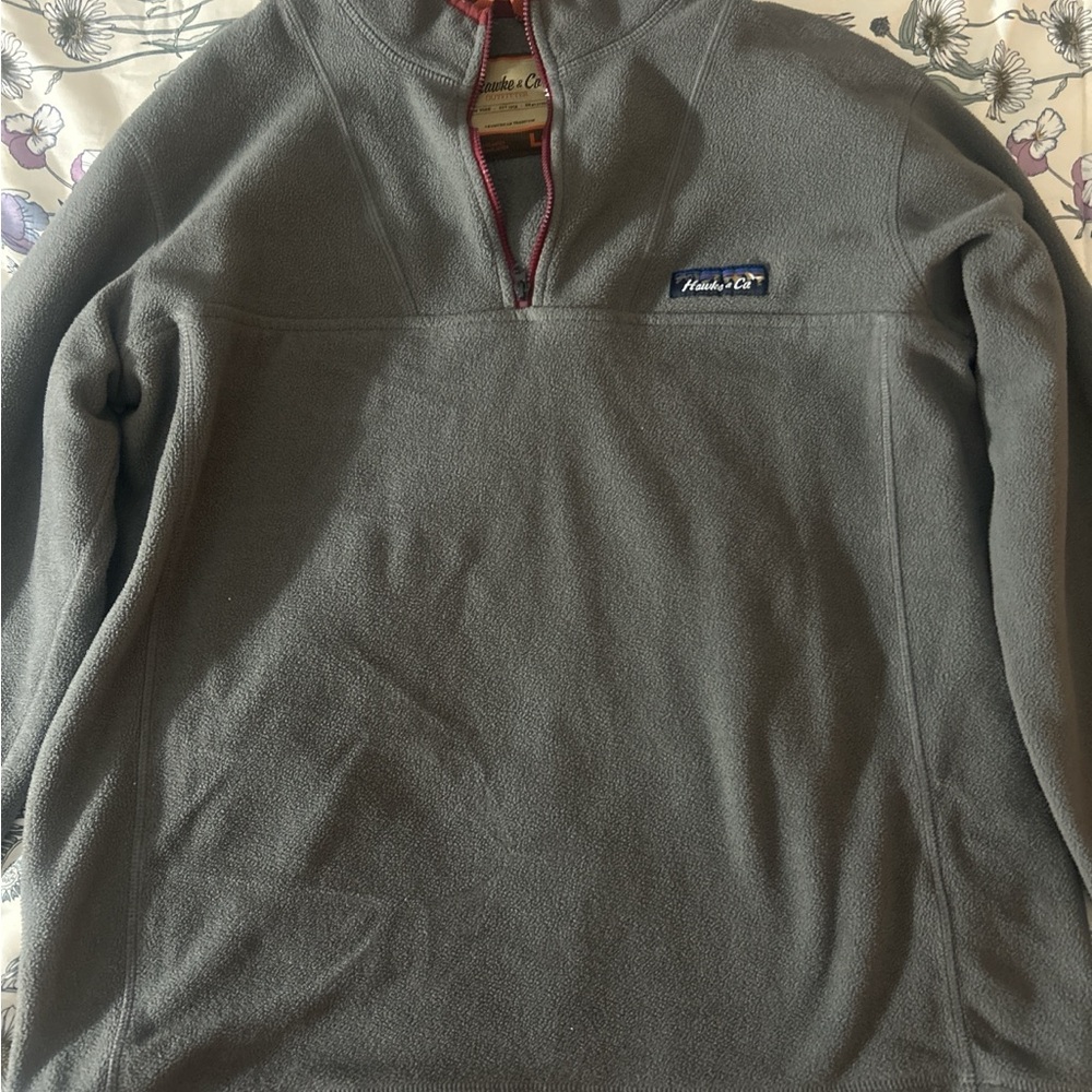 Hawke & Co Gray Fleece Jacket